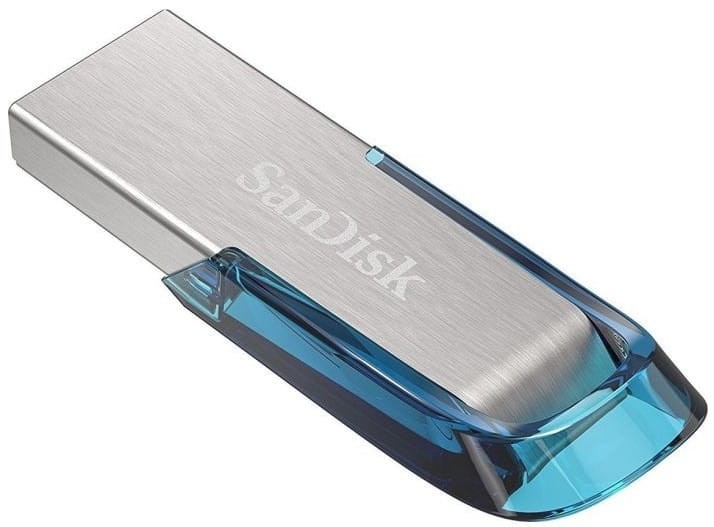 DYSK SANDISK USB 3.0 ULTRA FLAIR 64GB NIEBIESKI  150MB/s