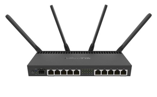 Router WiFi 5 Mikrotik RB4011iGS+5HacQ2HnD-IN 2,4GHz(2x2)/5GHz(4x4) 11p