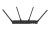 Router WiFi 5 Mikrotik RB4011iGS+5HacQ2HnD-IN 2,4GHz(2x2)/5GHz(4x4) 11p