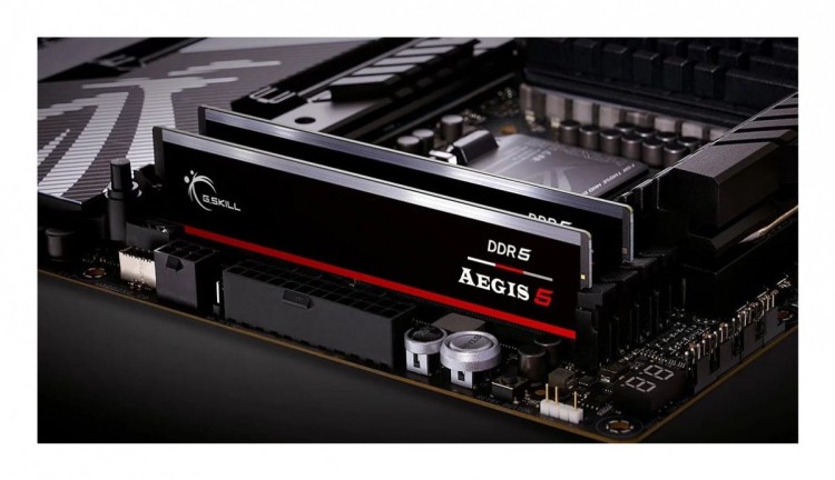 G.SKILL AEGIS 5 DDR5 2X32GB 6000MHZ CL36-36 XMP3 BLACK F5-6000J3636F32GX2-IS