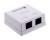 ALANTEC Gniazdo natynkowe UTP kat.6 2xRJ45