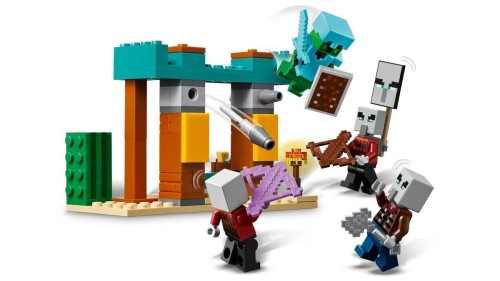 LEGO MINECRAFT 21267 Pustynny patrol złosadników
