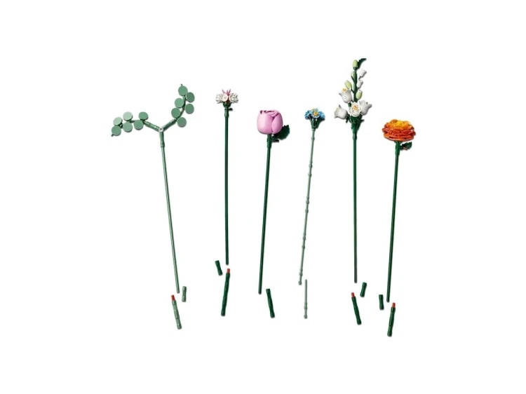 LEGO ICONS 10342 Botanicals - Piękny bukiet różowych kwiatów