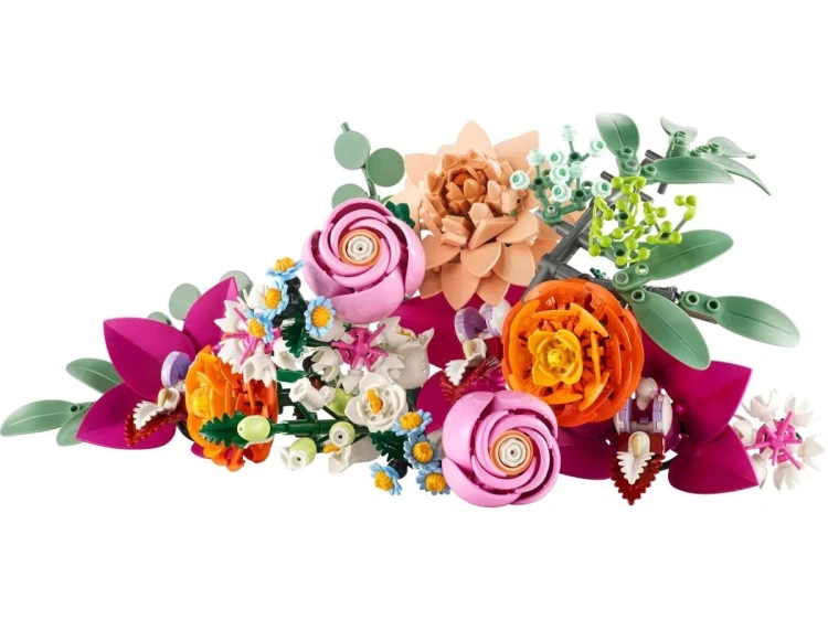 LEGO ICONS 10342 Botanicals - Piękny bukiet różowych kwiatów