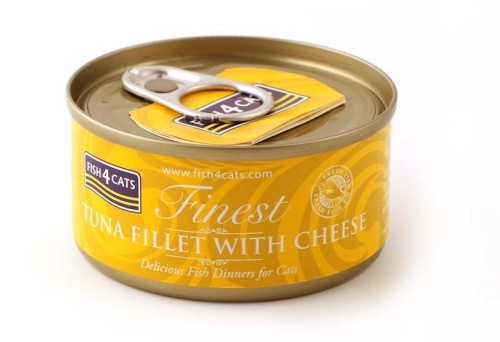 Fish4Cats Finest filet z Tuńczyka z Serem 70g