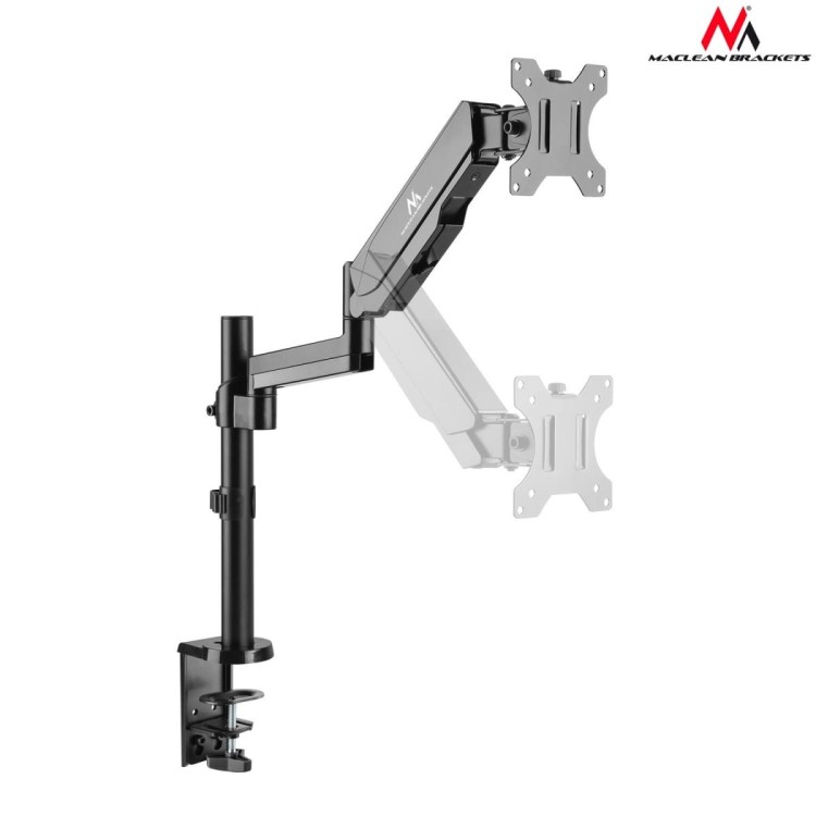 Uchwyt biurkowy do monitora Maclean MC-775 (biurkowy; 17" - 32"; max. 8kg)