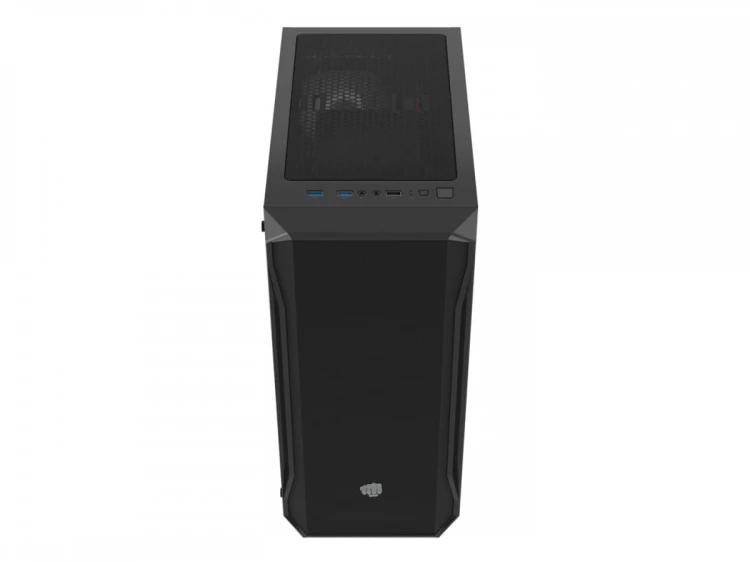FURY OBUDOWA KOMPUTEROWA FURY SHOBO RGB MIDI TOWER Z OKNEM CZARNA