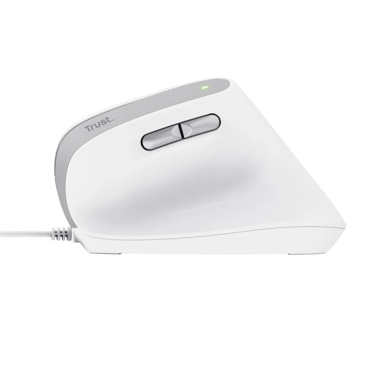 Mysz Trust BAYO II ERGONOMIC White