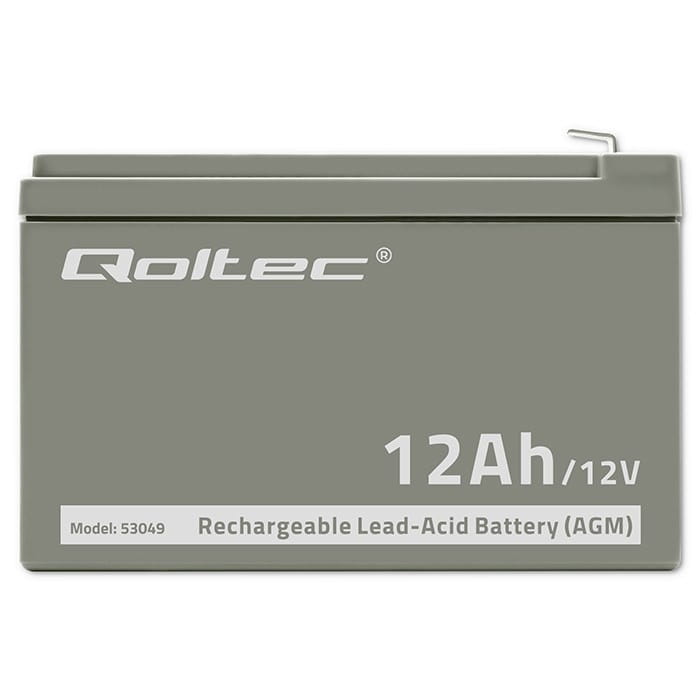 QOLTEC AKUMULATOR AGM | 12V | 12AH