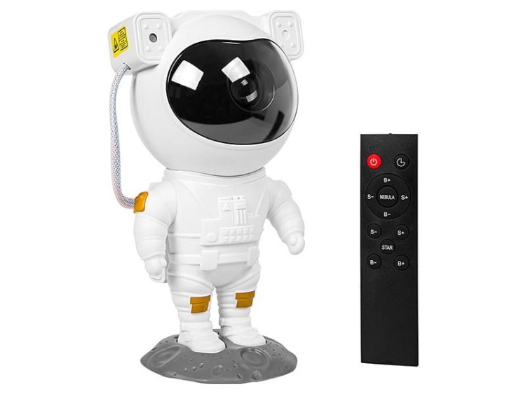 BLOW LAMPKA NOCNA PROJEKTOR GWIAZD ASTRONAUTA SKYSHOW