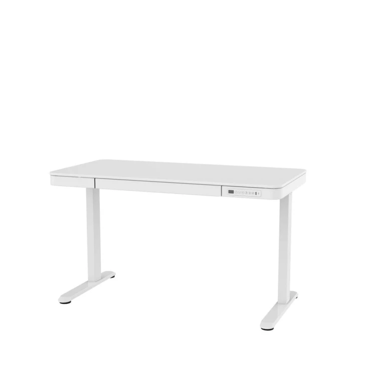 Biurko ACTIVEJET z elektryczną regulacją wysokości 140x70 ET119W-C biały
