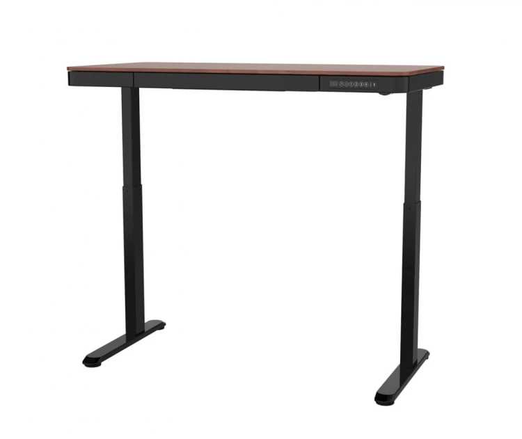 Biurko ACTIVEJET z elektryczną regulacją wysokości 140x70 ET119W-C czarny/orzech