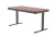 Biurko ACTIVEJET z elektryczną regulacją wysokości 140x70 ET119W-C czarny/orzech