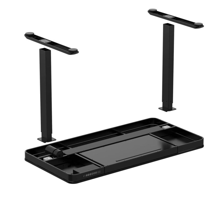 Biurko ACTIVEJET z elektryczną regulacją wysokości 140x70 ET119W-C czarny