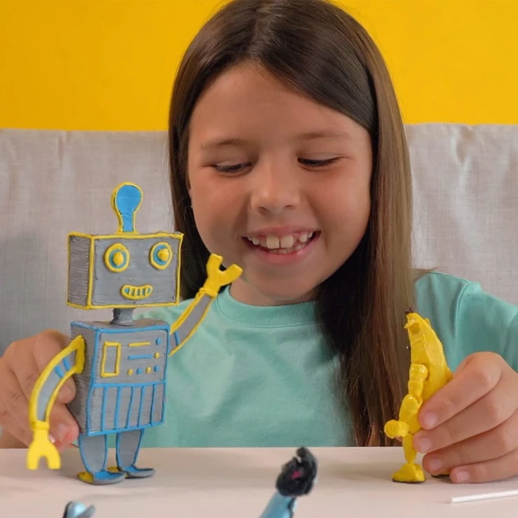 3DOODLER DŁUGOPIS DO DRUKU 3D DLA DZIECI W WIEKU OD 6 LAT 3DOODLER START PLUS, ZESTAW PODSTAWOWY SPLUS