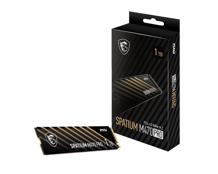 Dysk SSD MSI SPATIUM M470 Pro 1TB PCIe 4.0 NVMe M.2 2280