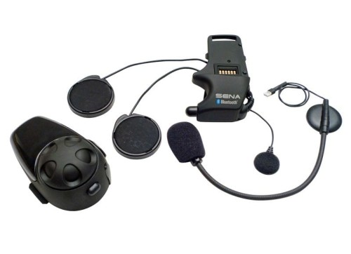 Interkom Motocyklowy Sena SMH10D-10 Bluetooth 3.0 900M z mikrofonem na pałąku, zestaw na 2 kaski