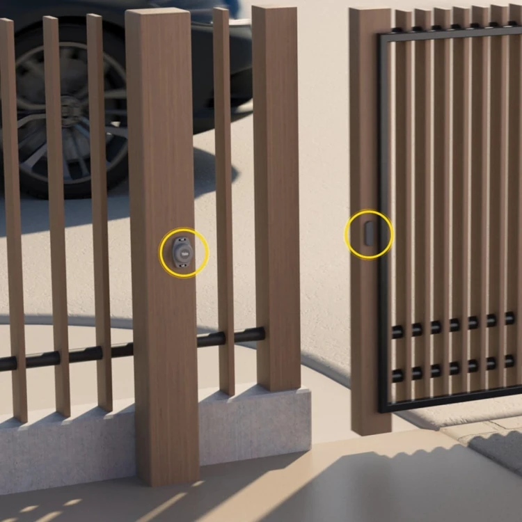 Yale Inteligentny sterownik do bram 1x Smart Opener , 1x Door Position Sensor, 2x Dodatkowy kabel, 2x Taśma instalacyjna