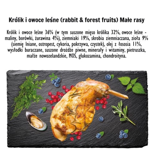 Paka Zwierzaka Seventh Heaven Królik z owocami leśnymi S 3kg