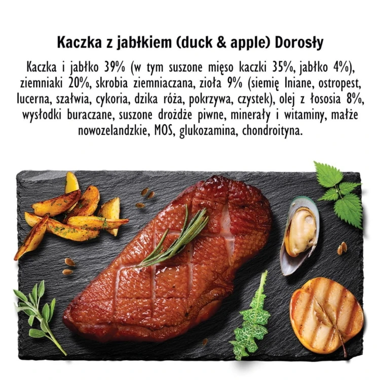 Paka Zwierzaka Seventh Heaven Kaczka z jabłkiem M 9kg