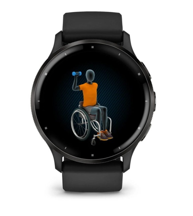Zegarek Garmin Venu 3 45mm Czarny
