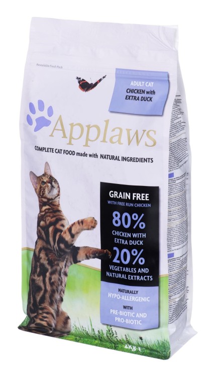 APPLAWS CAT Kurczak i Kaczka - karma dla kota z wysoką zawartością mięsa - 2kg