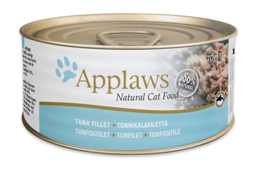 APPLAWS Natural Cat Food Filety z tuńczyka  - mokra karma dla kota - 70g