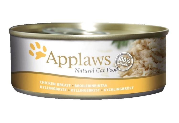 APPLAWS CAT Kurczak i szparagi w rosole 70g