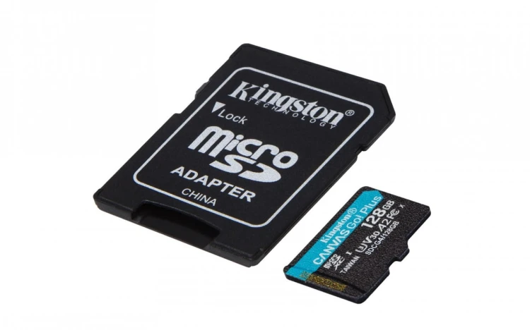 KINGSTON microSDXC Canvas Go Plus 128GB + Adapter