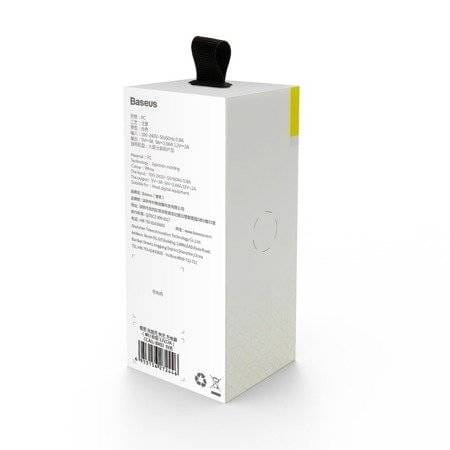 Ładowarka sieciowa Baseus Charging Quick Charger, USB, QC 3.0, 24W (biała) 8