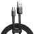 Kabel USB do Micro USB Baseus Cafule 2.4A 1m (szaro-czarny) 1