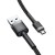 Kabel USB do Micro USB Baseus Cafule 2.4A 1m (szaro-czarny) 4