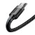 Kabel USB do Micro USB Baseus Cafule 2.4A 1m (szaro-czarny) 5