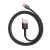 Kabel USB do Micro USB Baseus Cafule 1.5A 2m (czerwono-czarny) 3