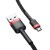 Kabel USB do Micro USB Baseus Cafule 1.5A 2m (czerwono-czarny) 4