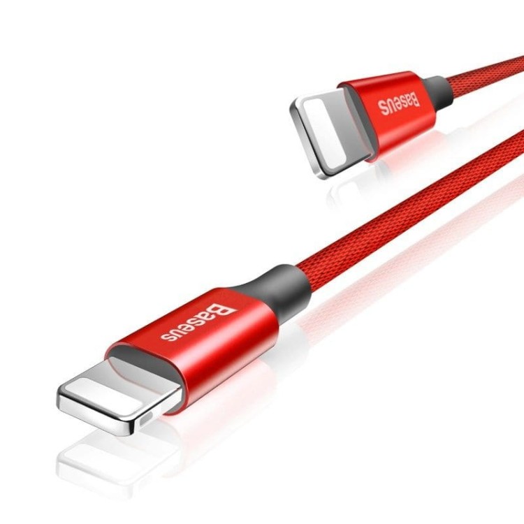 Kabel Baseus Yiven Lightning 1.8m 2A (czerwony) 3