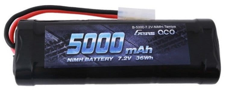 Akumulator Gens Ace 5000mAh 7,2V NiMH Tamiya 1