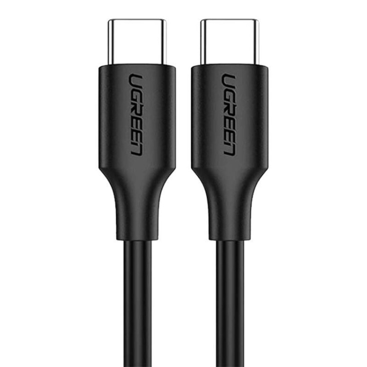 Kabel USB-C do USB-C PD UGREEN  US286 Power Delivery 60W 1m (czarny) 2