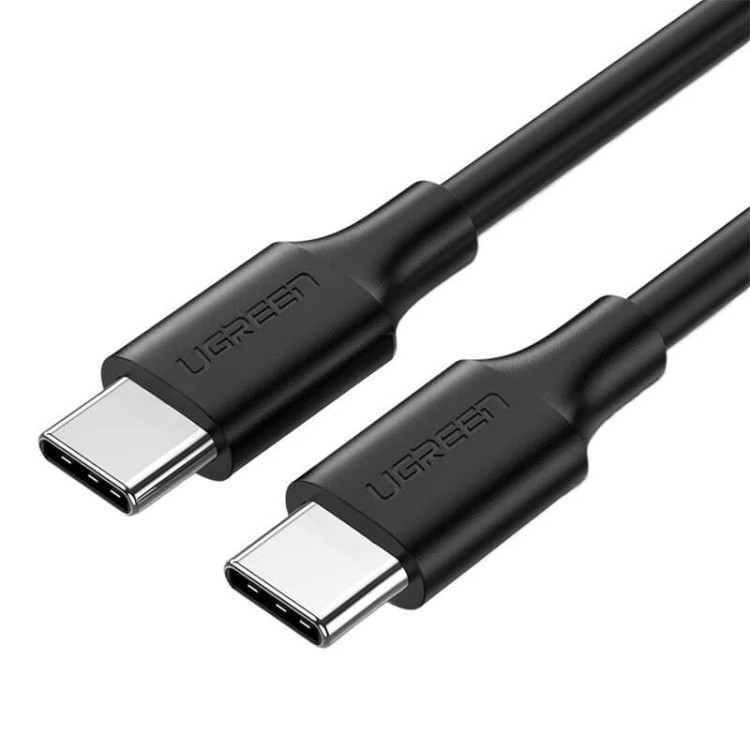 Kabel USB-C do USB-C PD UGREEN  US286 Power Delivery 60W 1m (czarny) 3