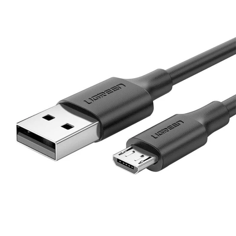 Kabel USB do Micro USB UGREEN US289 QC 3.0 2.4A 1m (czarny) 1