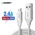 Kabel USB do Micro USB UGREEN US290 QC 3.0 2.4A 2m (biały) 2