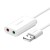 Zewnętrzna karta dźwiękowa USB UGREEN  US205 15cm (biały) 1