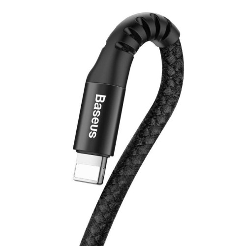 Kabel sprężynowy Lightning Baseus Spring 1m 2A (czarny) 2