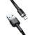 Kabel Lightning USB Baseus Cafule 1,5A 2m (szaro-czarny) 2