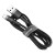 Kabel Lightning USB Baseus Cafule 1,5A 2m (szaro-czarny) 3