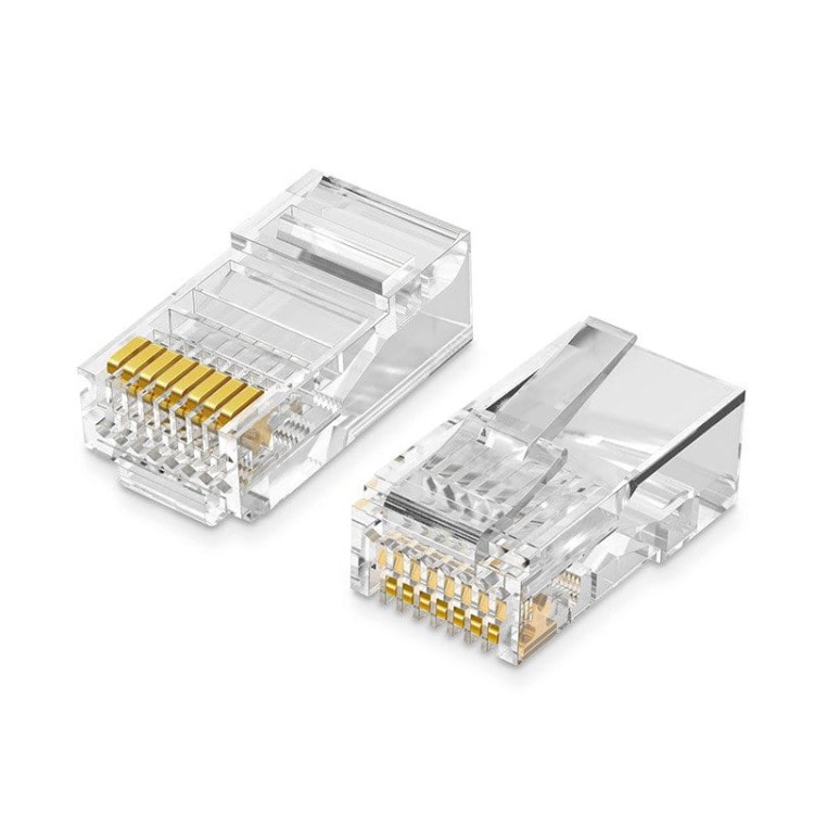 Wtyczka RJ45 UGREEN   NW110 Ethernet, 8P/8C, Cat.5/5e, UTP (50szt.) 1