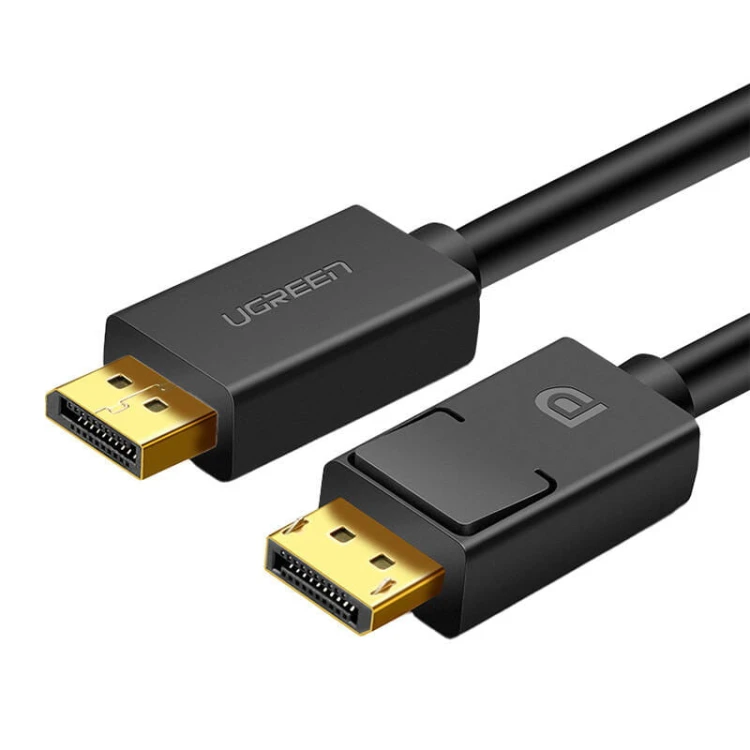 Kabel DisplayPort do DisplayPort UGREEN DP102, 4K, 3D, 1m (czarny) 1