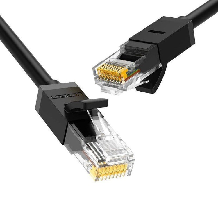 Kabel sieciowy UGREEN NW102 Ethernet RJ45, Cat.6, UTP, 15m (czarny) 1
