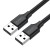 Kabel USB 2.0 M-M UGREEN US102, 0.5m (czarny) 1