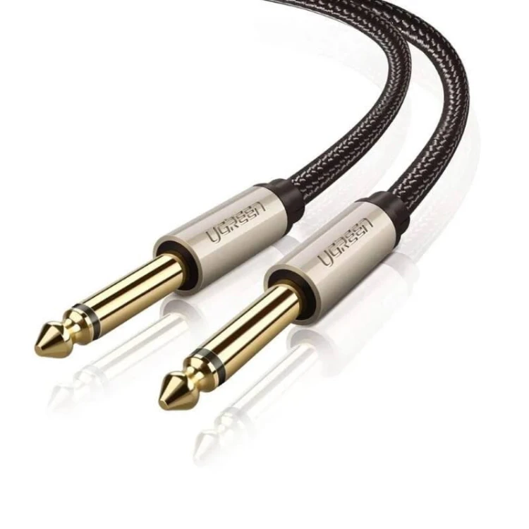 UGREEN AV128 Kabel jack 6.35 mm - 3m (szary) 1